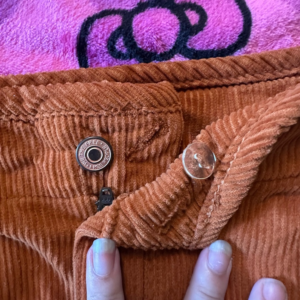 We The Free Rust Corduroy Pants - Picture 4 of 4